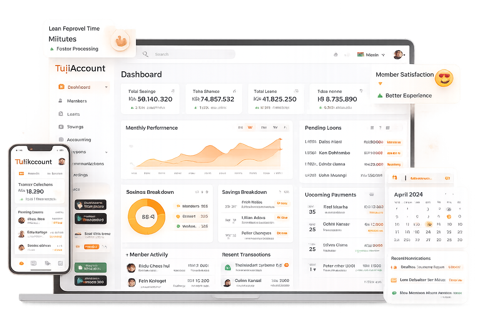 TujiAccount Dashboard